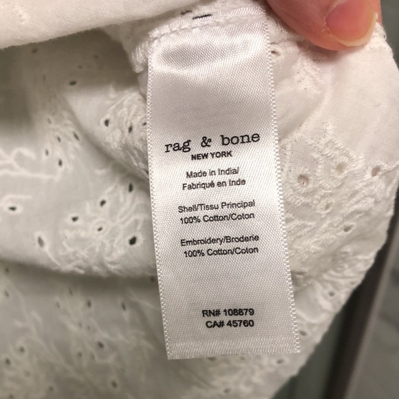 Rag & Bone April Eyelet Blouse - Picture 11 of 14